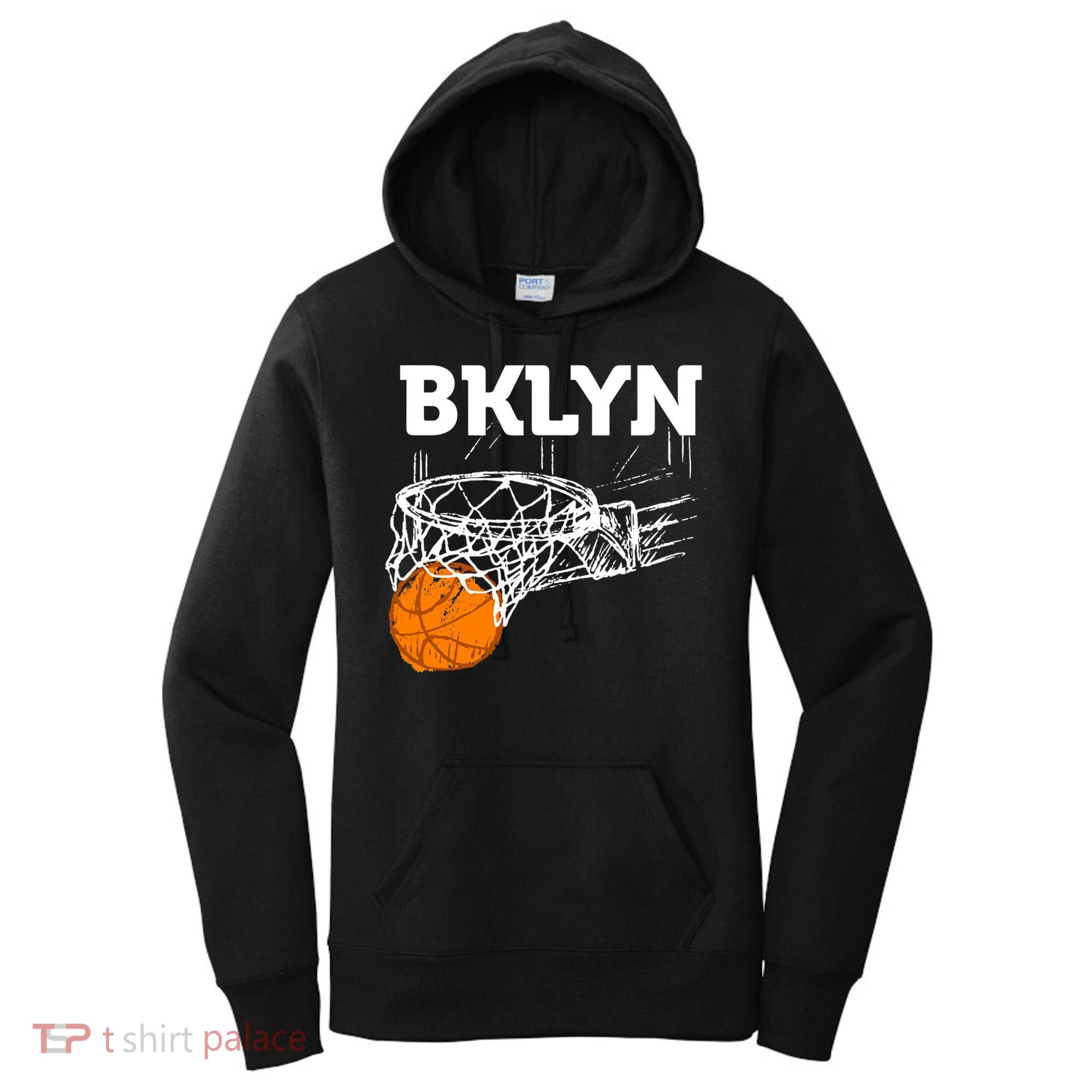 Brooklyn NYC Basketball Net Gift Funny New York City Women's Hoodie