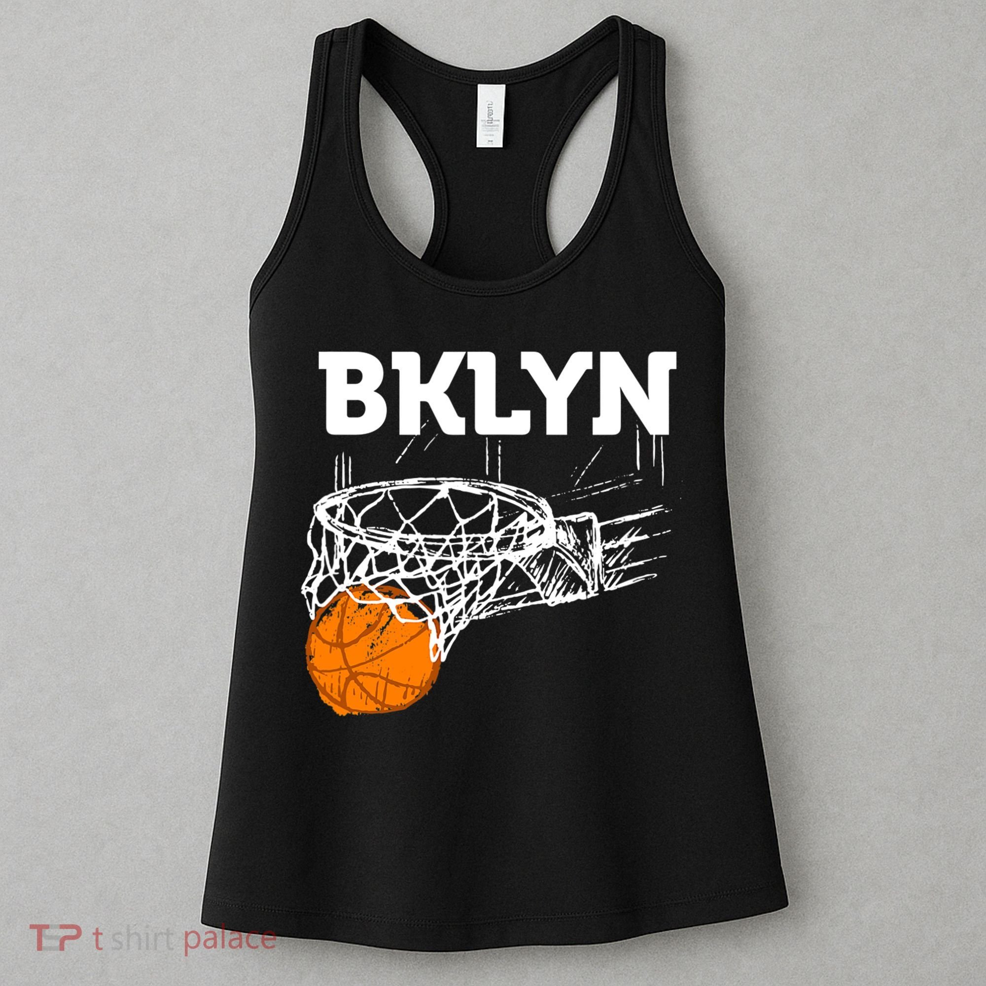 Brooklyn NYC Basketball Net Gift Funny New York City Women's Tank Top