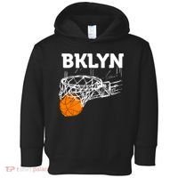 Brooklyn NYC Basketball Net Gift Funny New York City Toddler Hoodie thumb 0