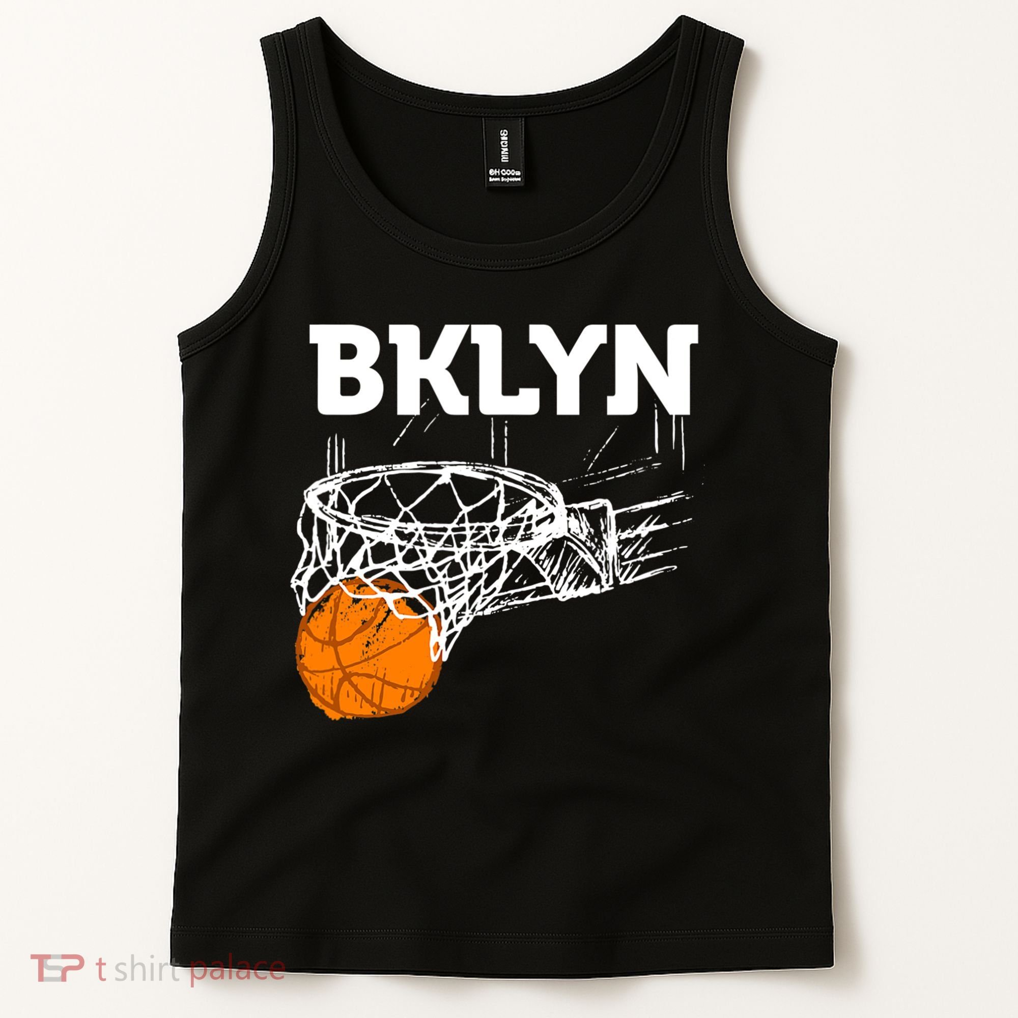 Brooklyn NYC Basketball Net Gift Funny New York City Tank Top