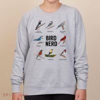 Bird Nerd Bird Lover Or Watcher Gift Women's Sweatshirt thumb 0