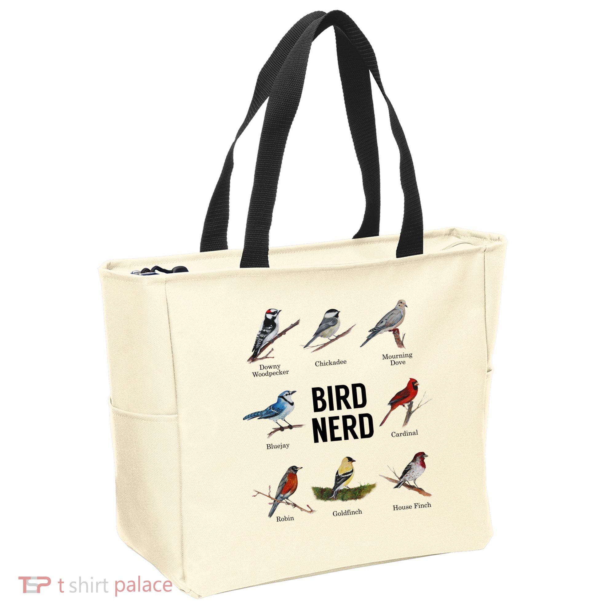 Bird Nerd Bird Lover Or Watcher Gift Tote Bag