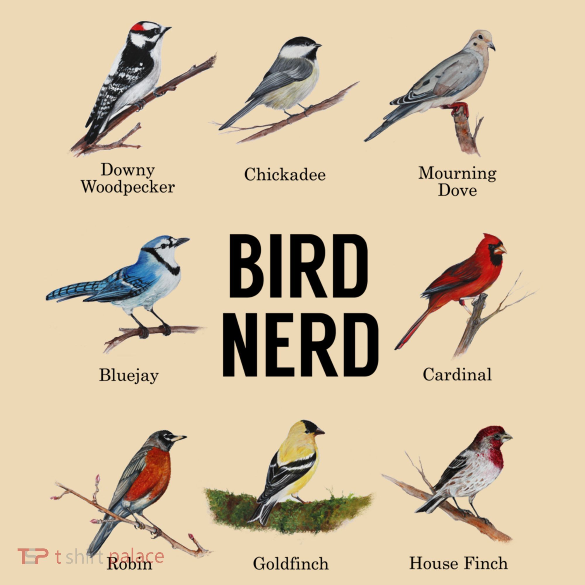 Bird Nerd Bird Lover Or Watcher Gift Tote Bag