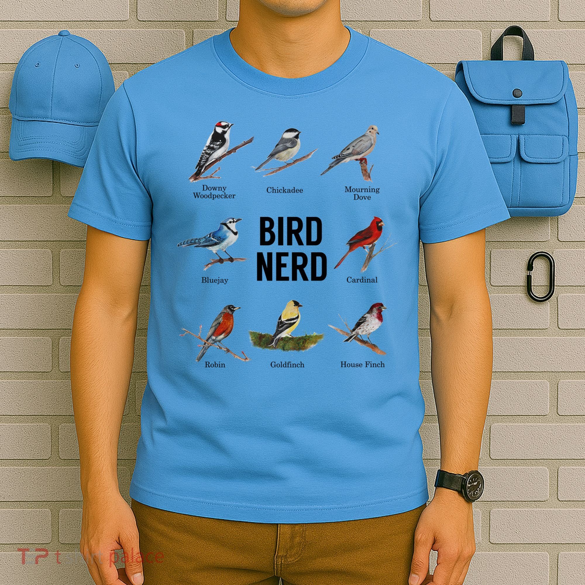 Bird Nerd Bird Lover Or Watcher Gift T-Shirt