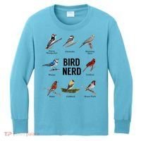 Bird Nerd Bird Lover Or Watcher Gift Kids Long Sleeve Shirt thumb 0