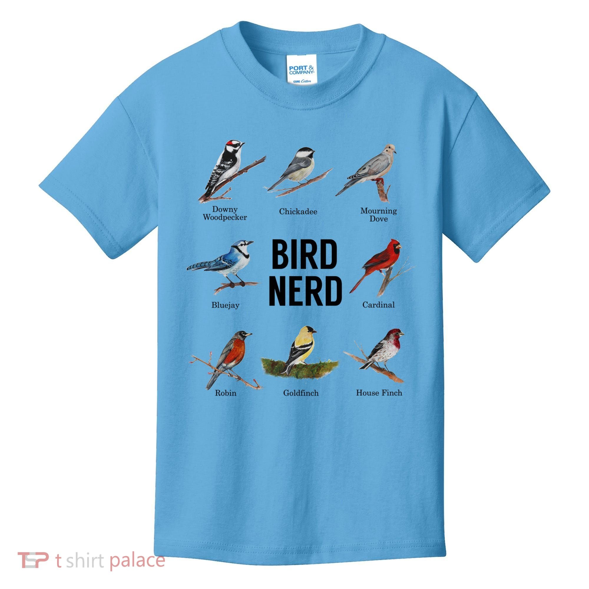 Bird Nerd Bird Lover Or Watcher Gift Kids T-Shirt