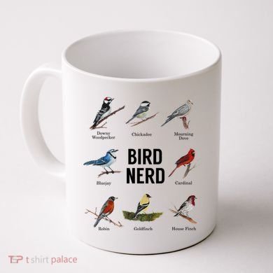 Bird Nerd Bird Lover Or Watcher Gift Coffee Mug