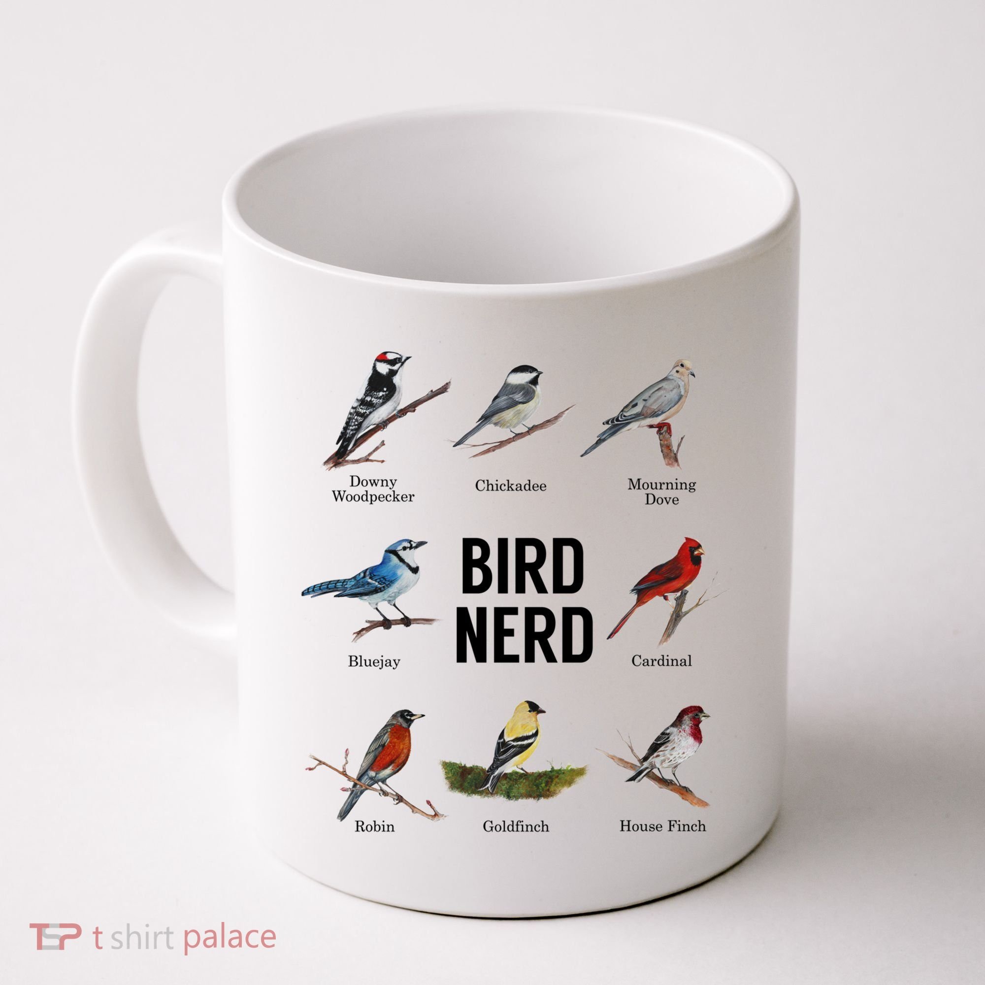 Bird Nerd Bird Lover Or Watcher Gift Coffee Mug