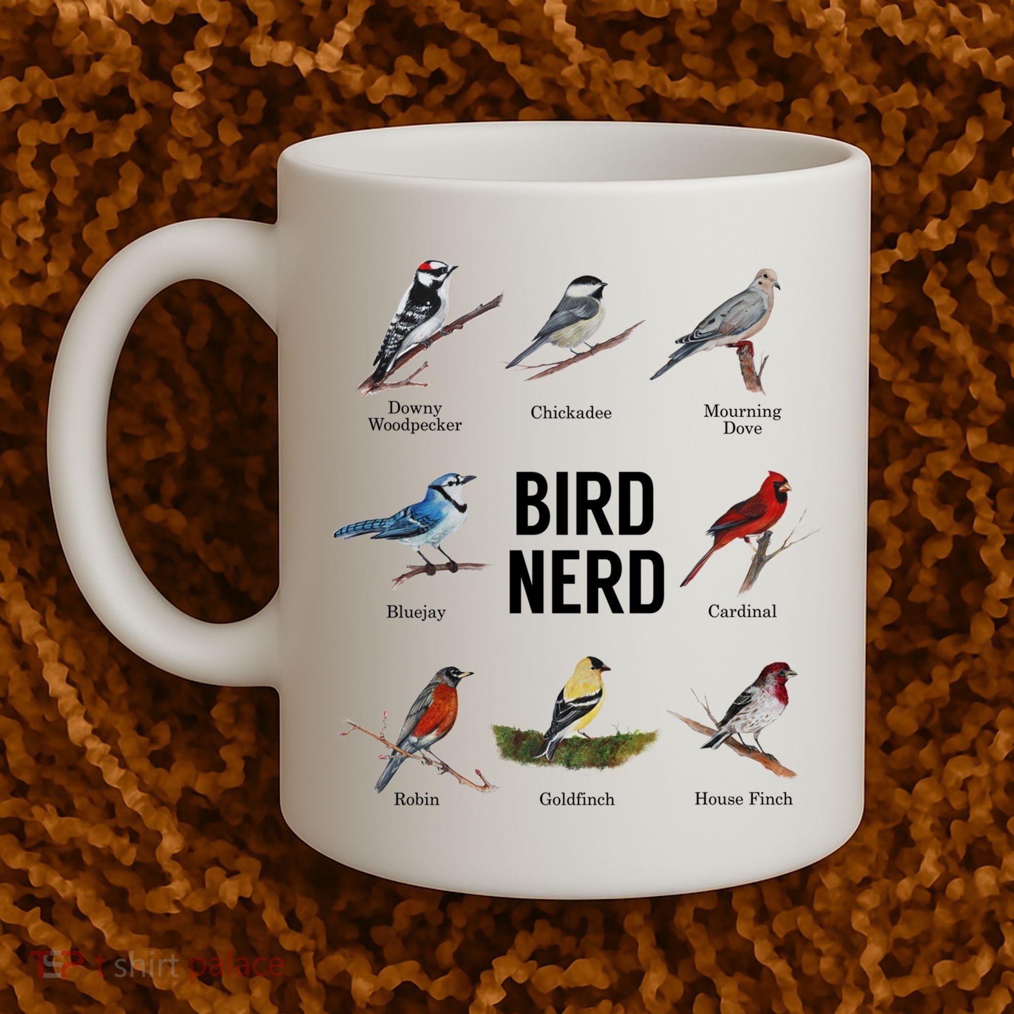 Bird Nerd Bird Lover Or Watcher Gift Coffee Mug