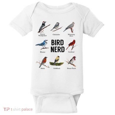 Bird Nerd Bird Lover Or Watcher Gift Baby Bodysuit