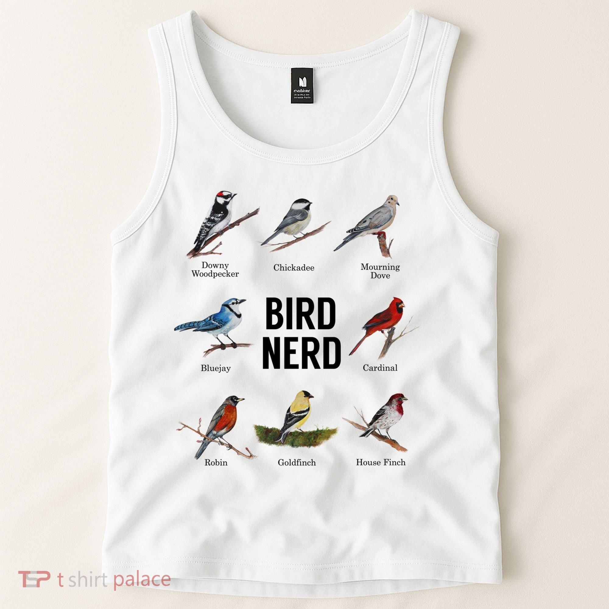Bird Nerd Bird Lover Or Watcher Gift Tank Top