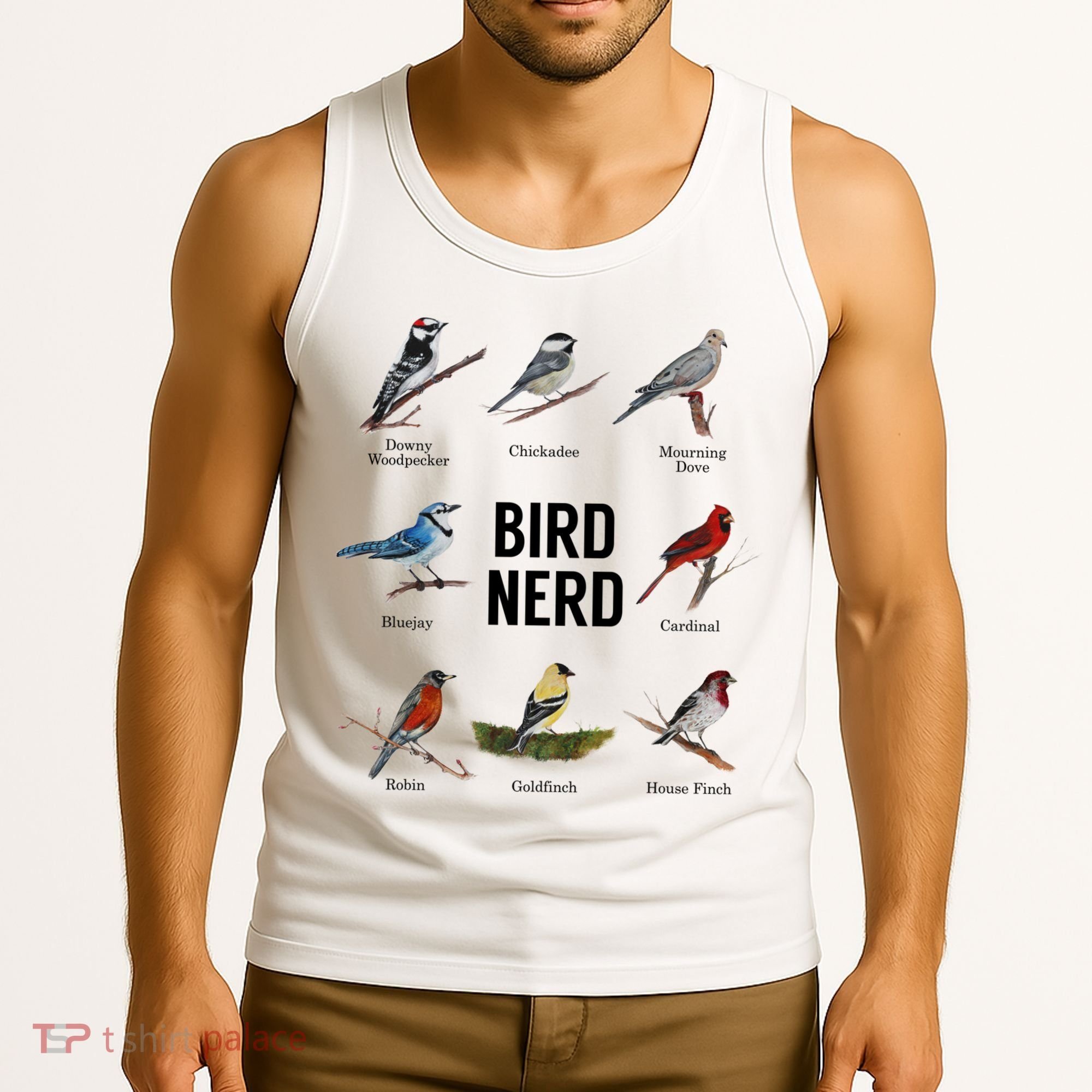 Bird Nerd Bird Lover Or Watcher Gift Tank Top