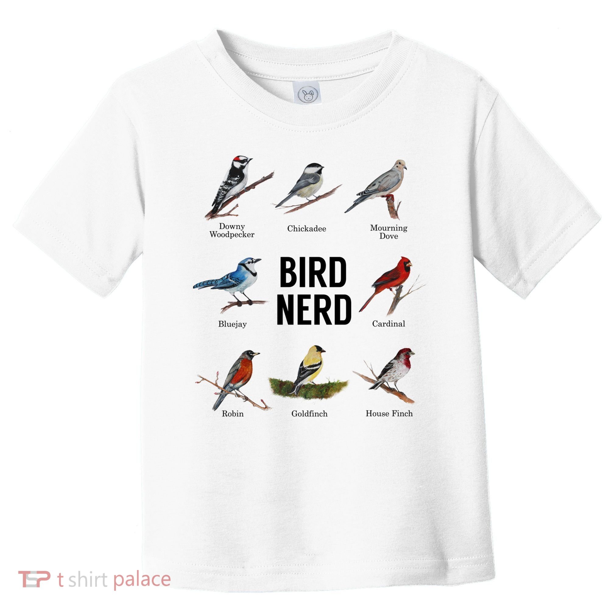 Bird Nerd Bird Lover Or Watcher Gift Toddler T-Shirt