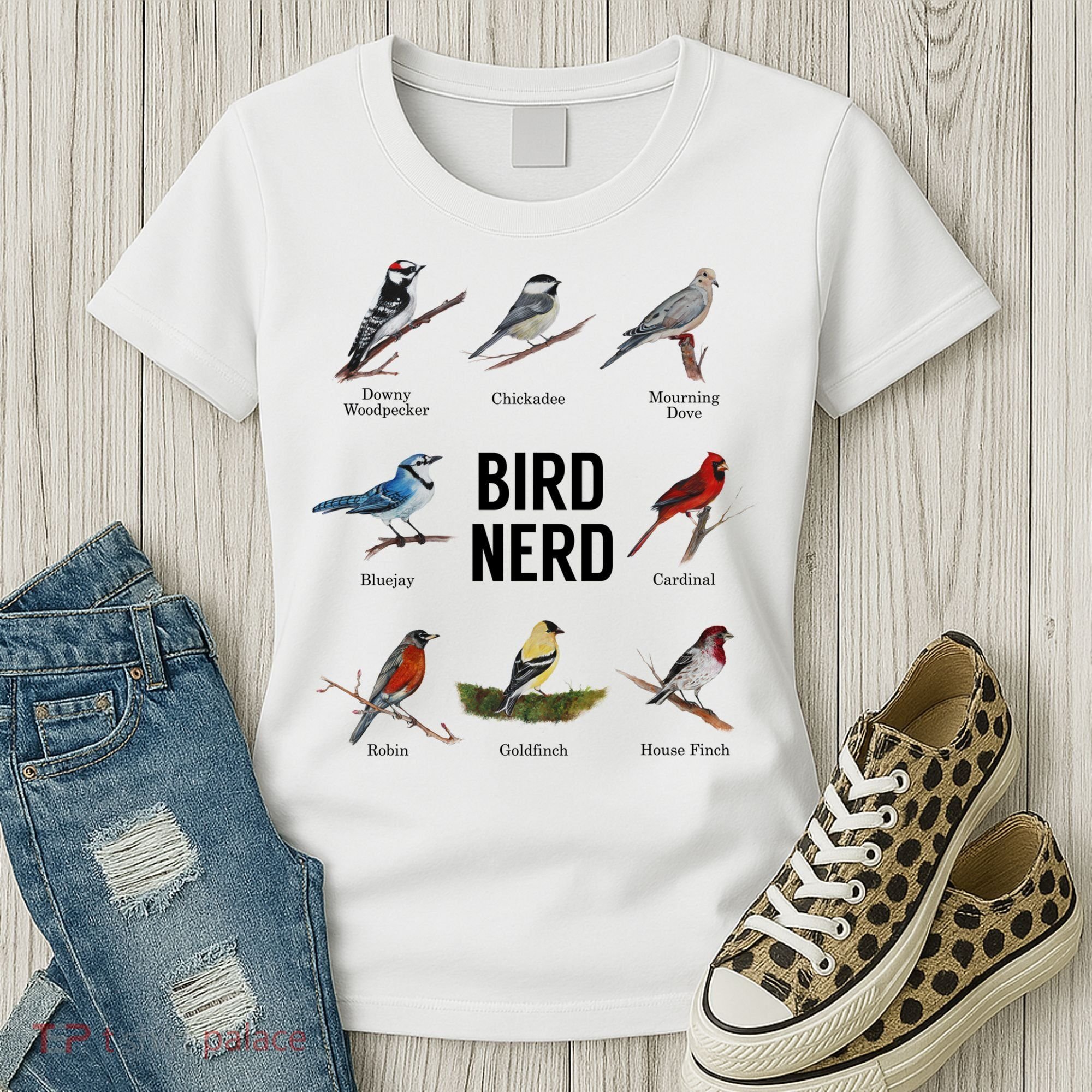 Bird Nerd Bird Lover Or Watcher Gift Women's T-Shirt