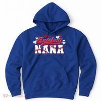 Baseball Nana Baseball Player Grandma Baseball Fan Baseball Hoodie thumb 0