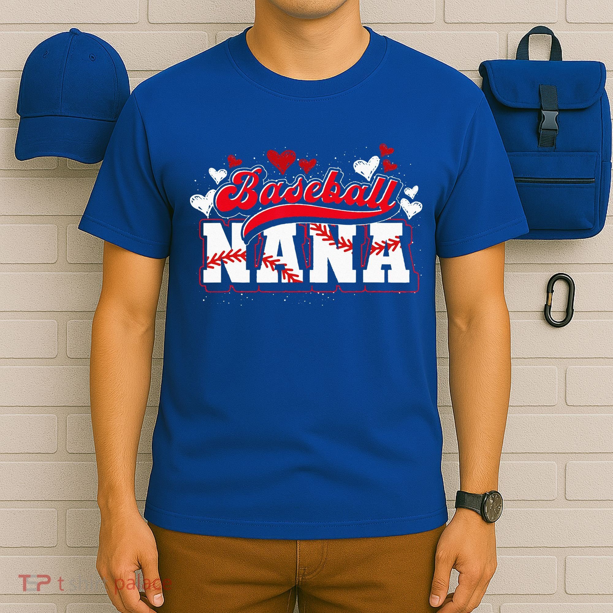 Baseball Nana Baseball Player Grandma Baseball Fan Baseball T-Shirt