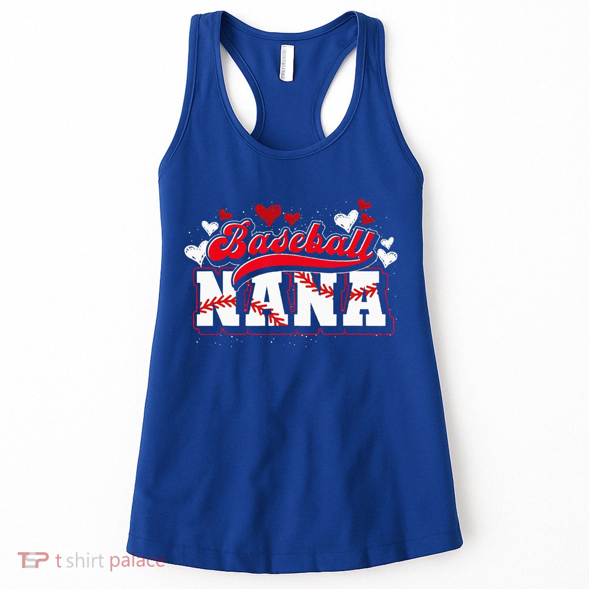 Baseball Nana Baseball Player Grandma Baseball Fan Baseball Women's Tank Top