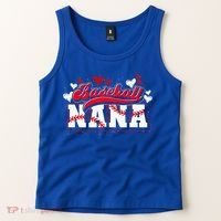 Baseball Nana Baseball Player Grandma Baseball Fan Baseball Tank Top thumb 2