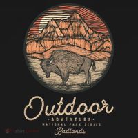 Badlands National Mousepad thumb 1