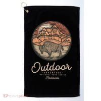 Badlands National Golf Towel thumb 0