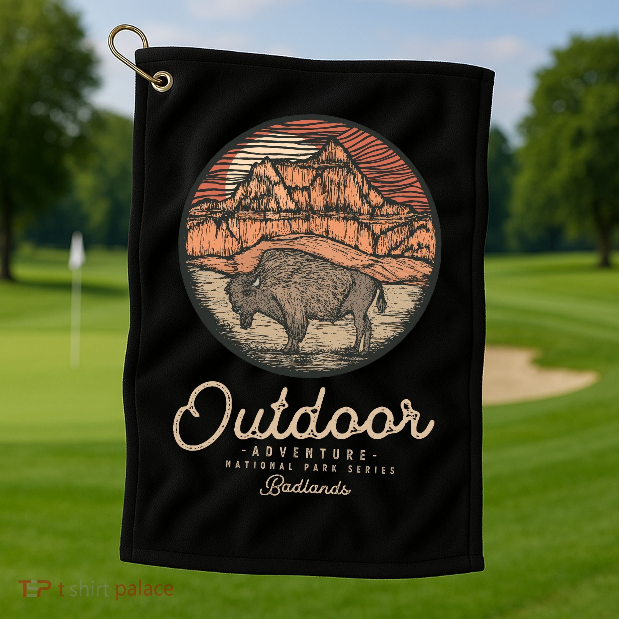 Badlands National Golf Towel