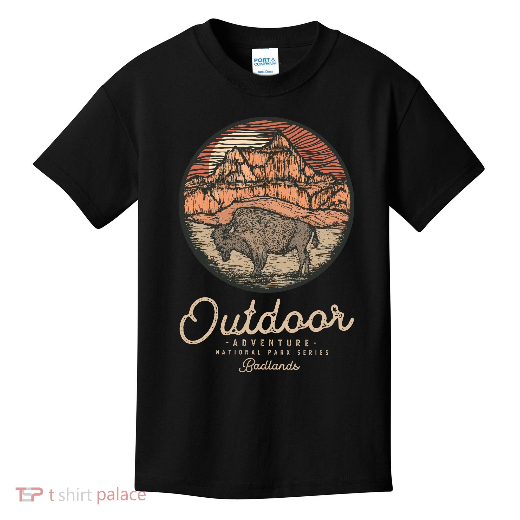 Badlands National Kids T-Shirt