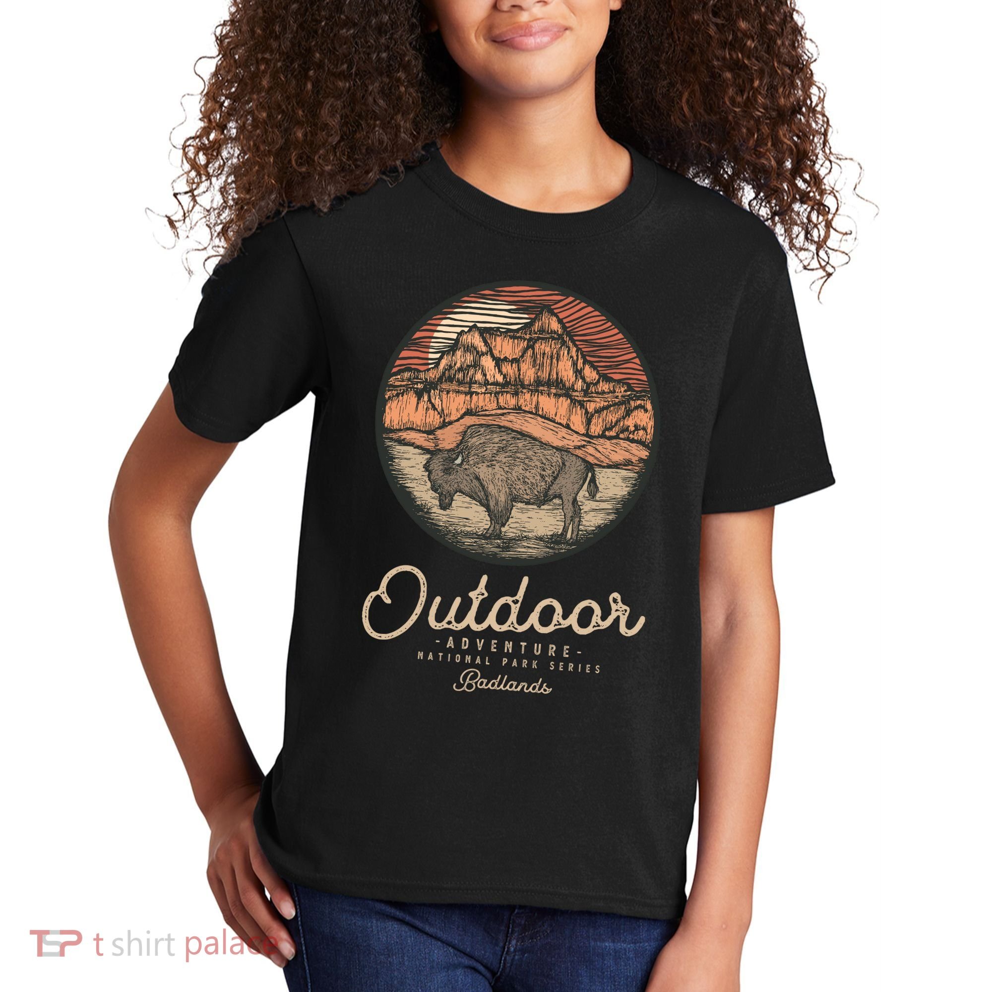 Badlands National Kids T-Shirt