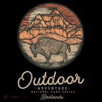 Badlands National Kids T-Shirt thumb 4