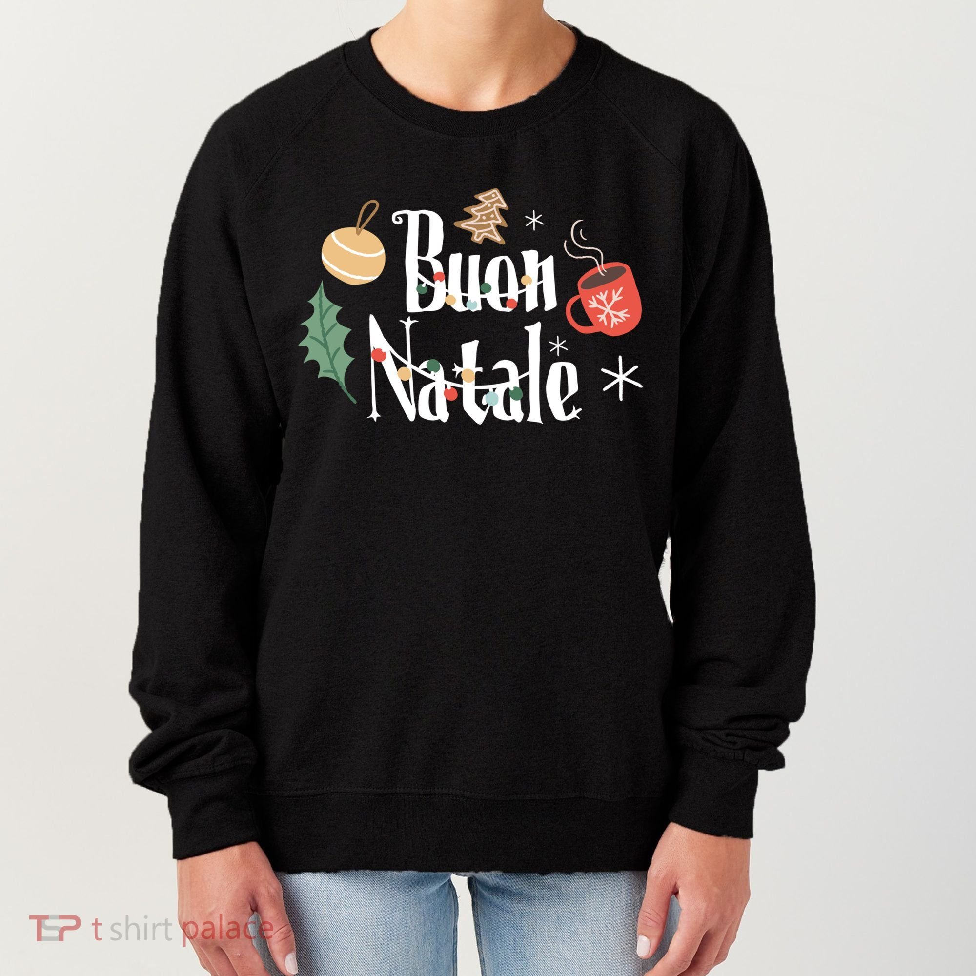 Buon Natale Christmas Italy Italians Gift Women's Sweatshirt