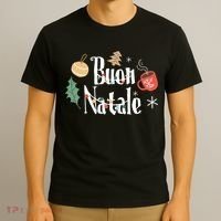 Buon Natale Christmas Italy Italians Gift T-Shirt thumb 3