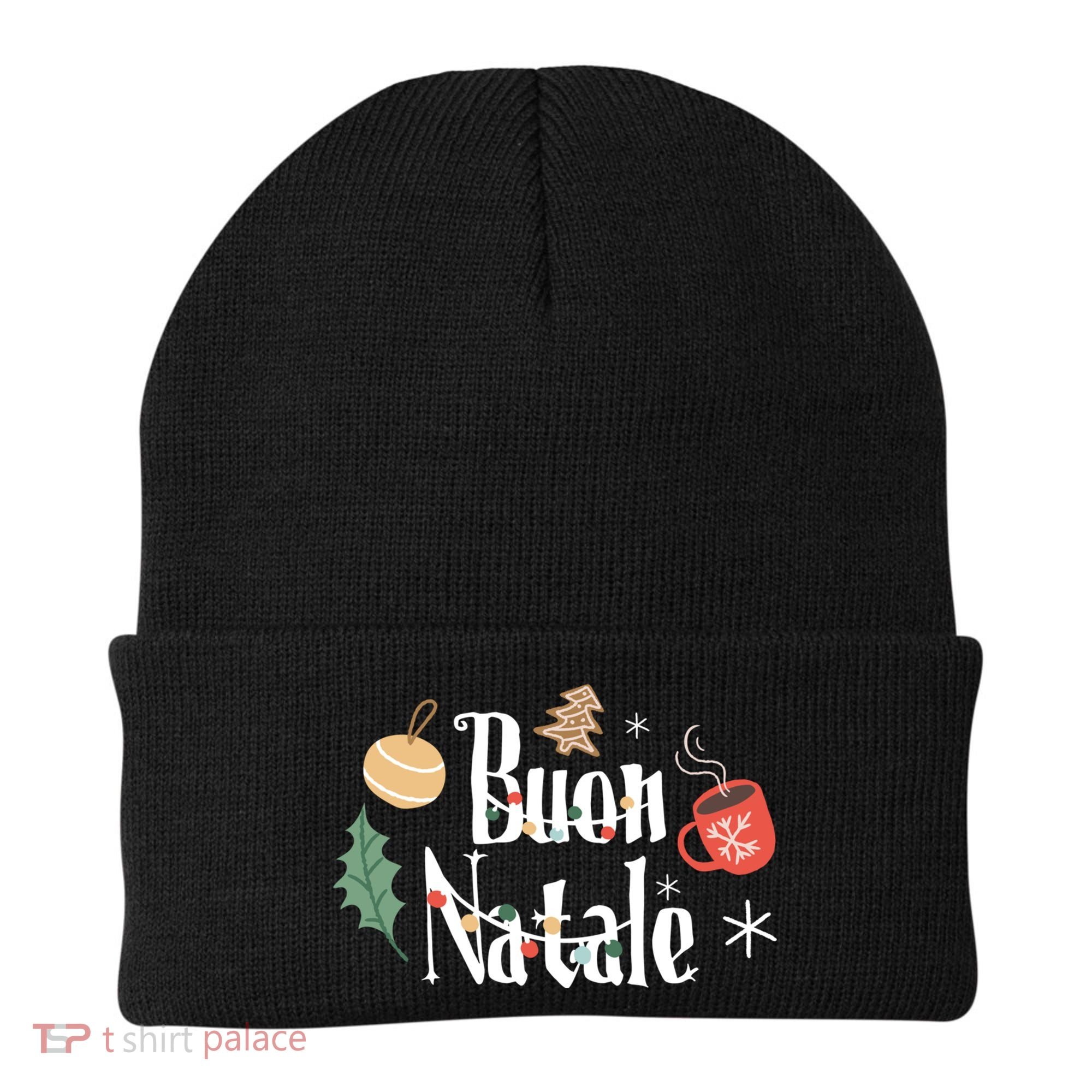 Buon Natale Christmas Italy Italians Gift Beanie