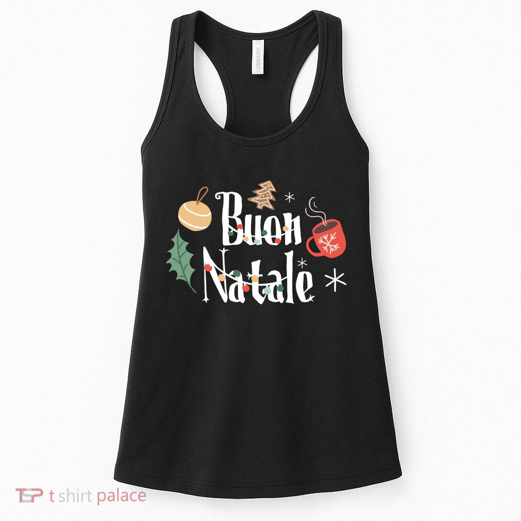 Buon Natale Christmas Italy Italians Gift Women's Tank Top