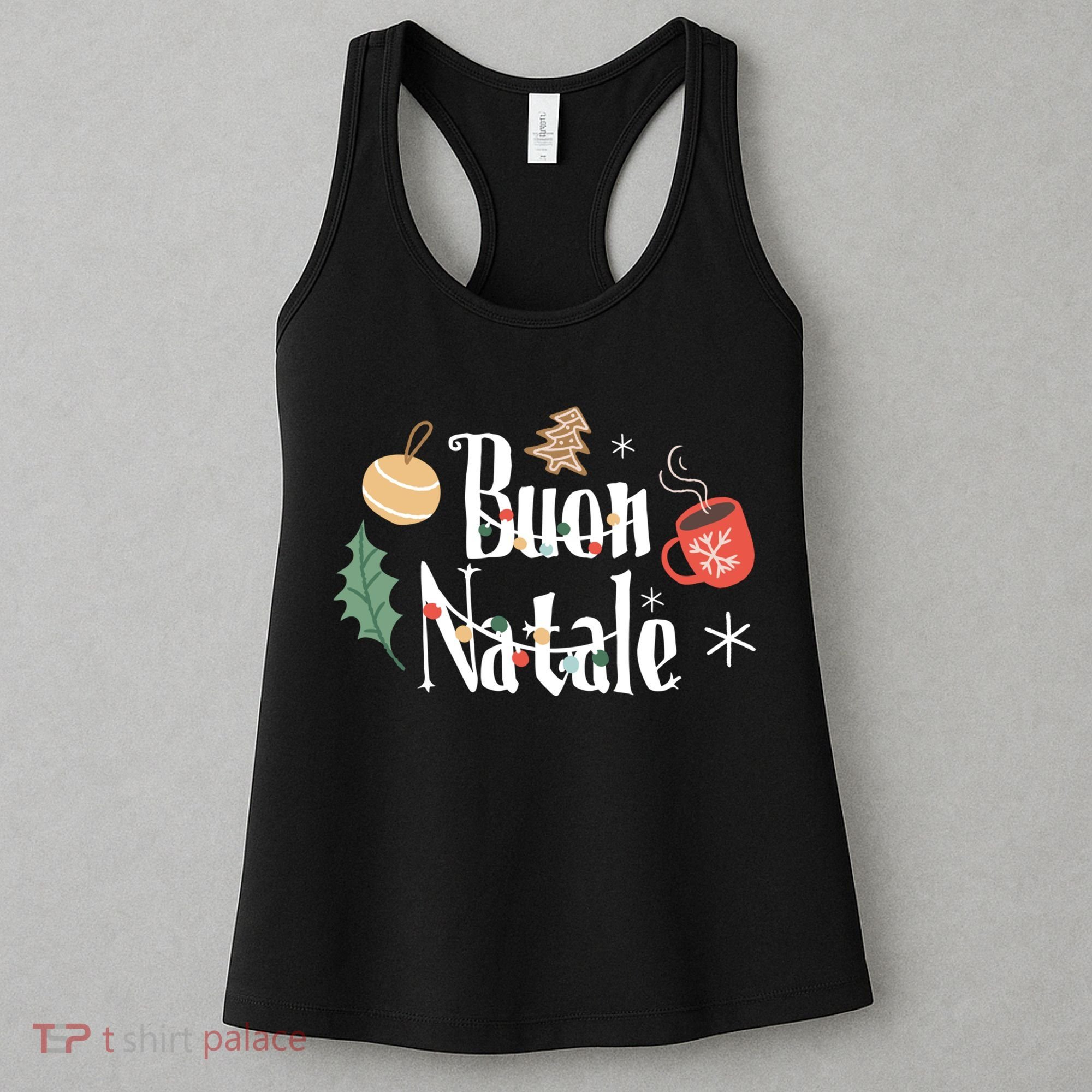 Buon Natale Christmas Italy Italians Gift Women's Tank Top