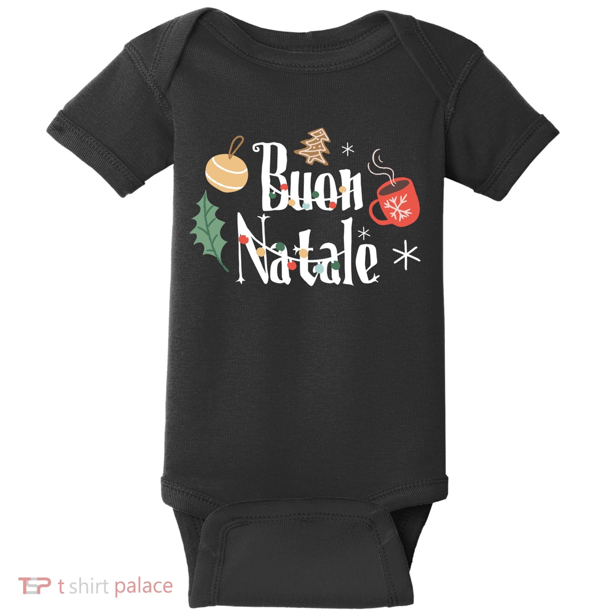 Buon Natale Christmas Italy Italians Gift Baby Bodysuit