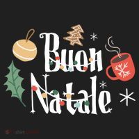 Buon Natale Christmas Italy Italians Gift Golf Towel thumb 3