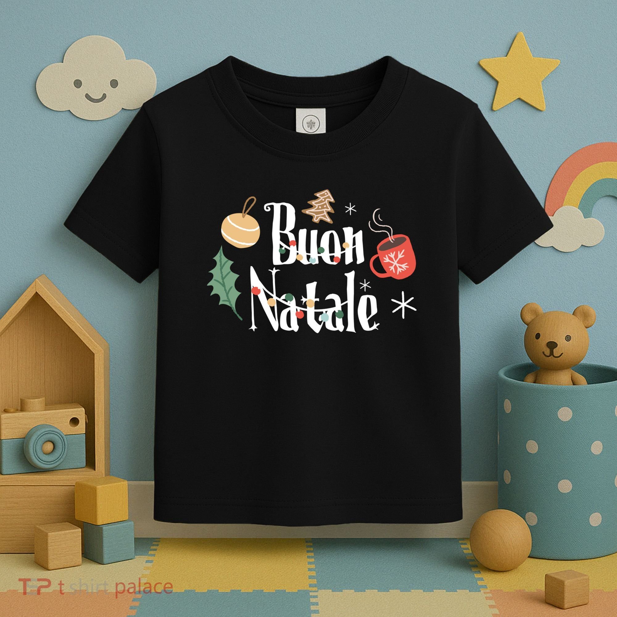 Buon Natale Christmas Italy Italians Gift Toddler T-Shirt