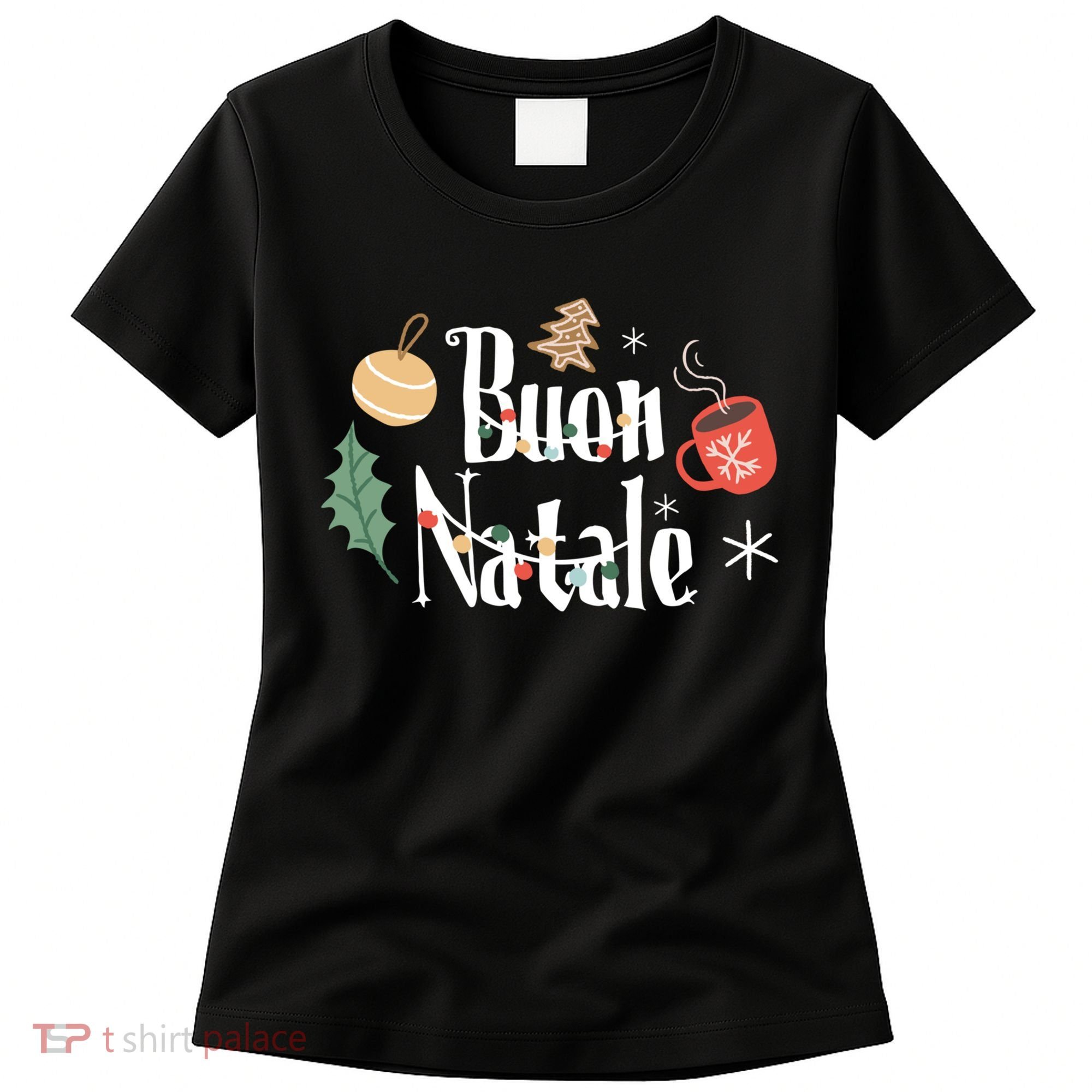 Buon Natale Christmas Italy Italians Gift Women's T-Shirt