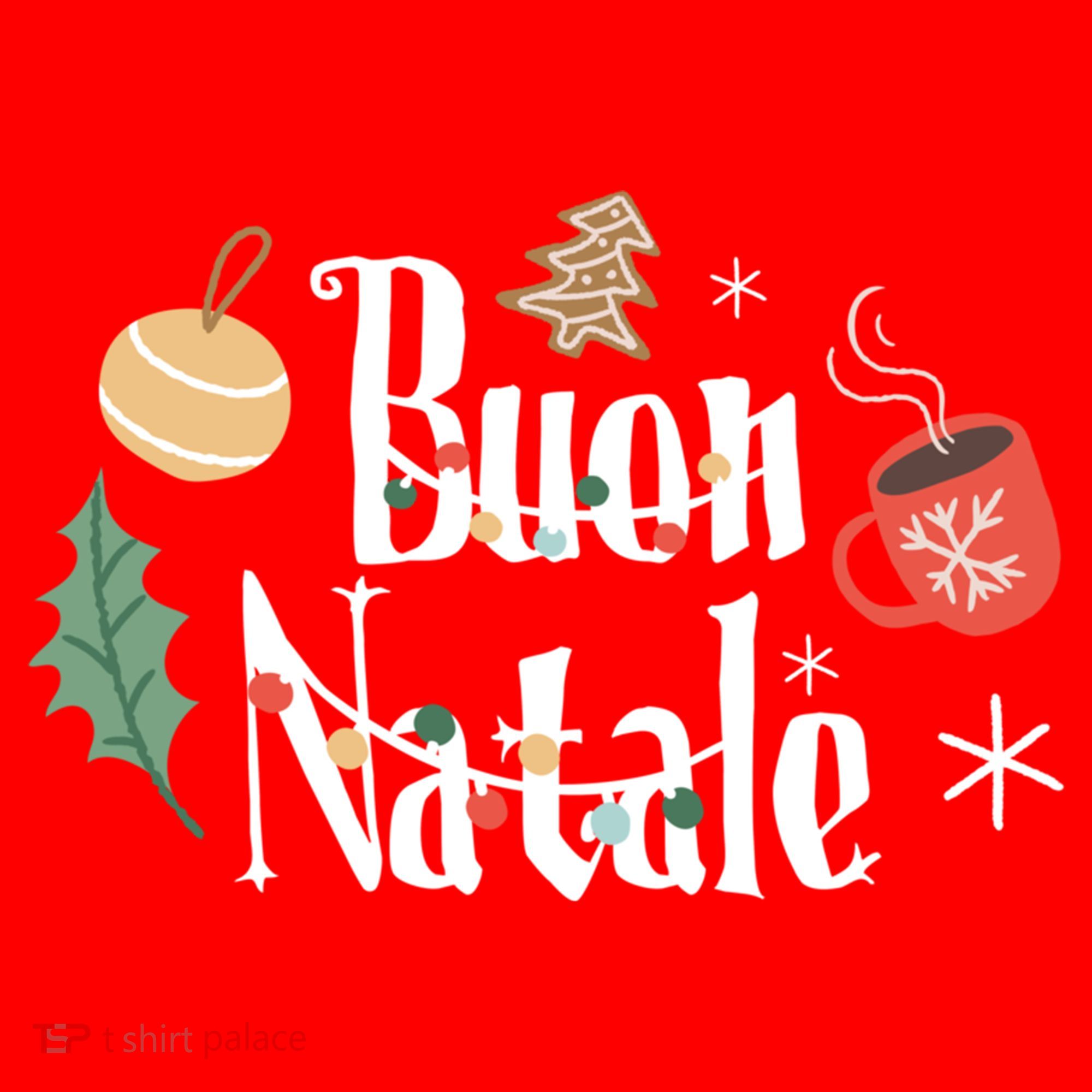 Buon Natale Christmas Italy Italians Gift Santa Hat