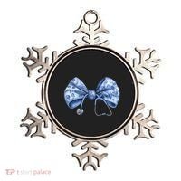 Blue Nurse Coquette Bow Stethoscope Nursing Medical Doctor Ornament thumb 0