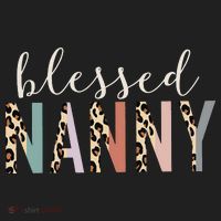 Blessed Nanny Cute Leopard Print Women's Sweatshirt thumb 2