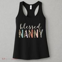 Blessed Nanny Cute Leopard Print Women's Tank Top thumb 3