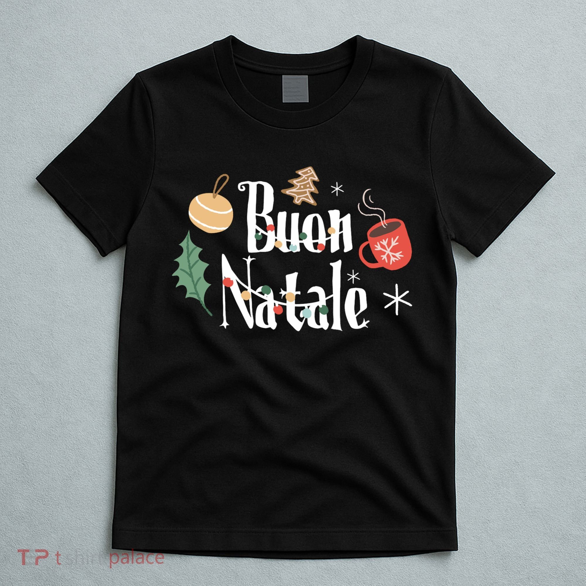 Buon Natale Christmas Italy Italians Long Sleeve T-Shirt