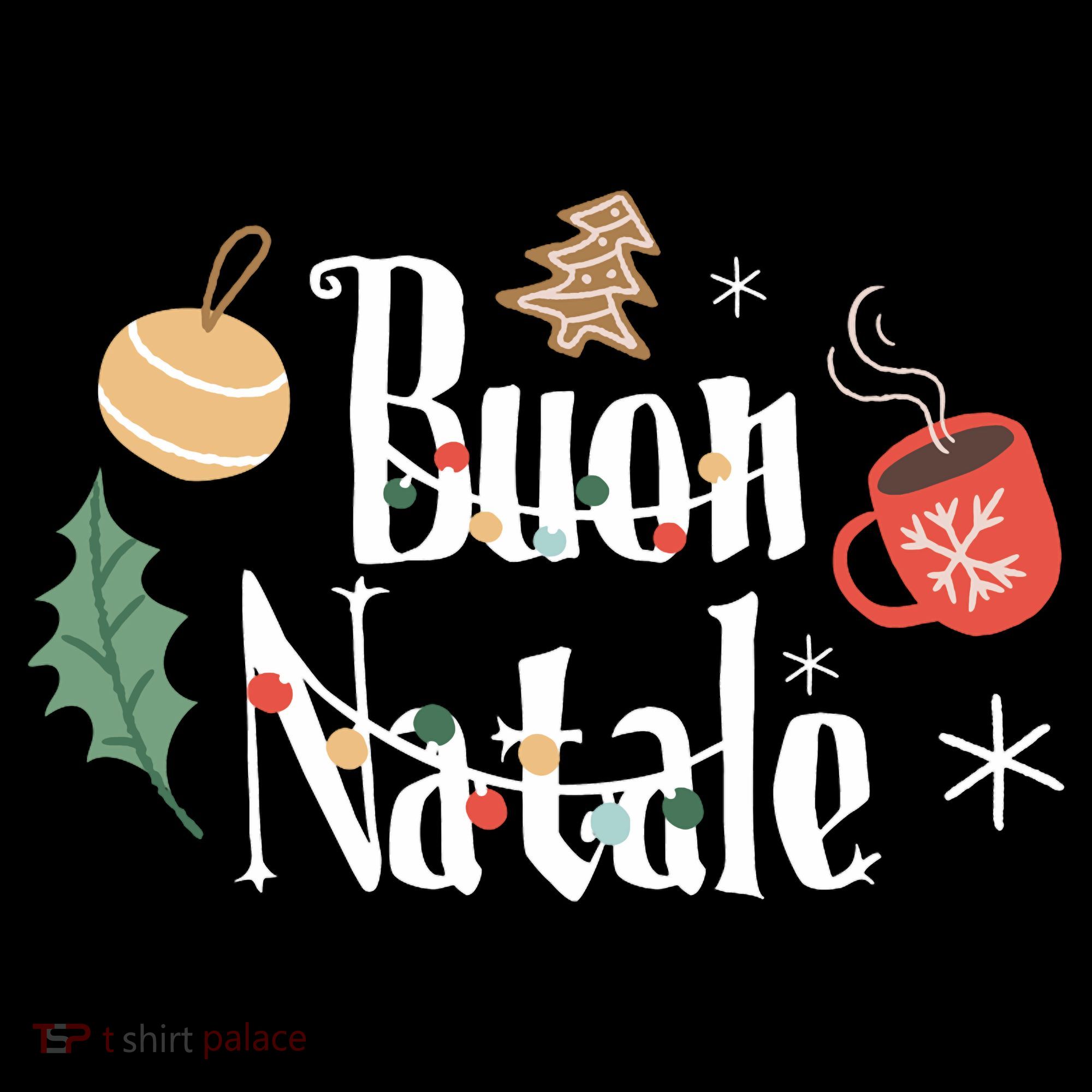 Buon Natale Christmas Italy Italians Long Sleeve Coffee Mug