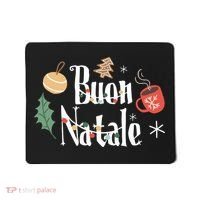 Buon Natale Christmas Italy Italians Long Sleeve Mousepad thumb 0