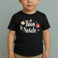 Buon Natale Christmas Italy Italians Long Sleeve Toddler T-Shirt thumb 2