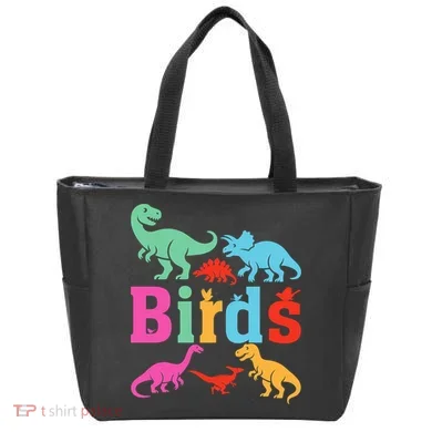 Birds? Nah… Dinosaurs Funny Dino Tote Bag