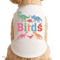 Birds? Nah… Dinosaurs Funny Dino Doggie Tank thumb 0