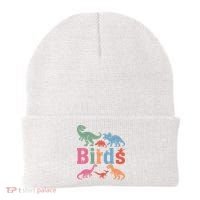Birds? Nah… Dinosaurs Funny Dino Beanie thumb 0