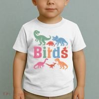 Birds? Nah… Dinosaurs Funny Dino Toddler T-Shirt thumb 2
