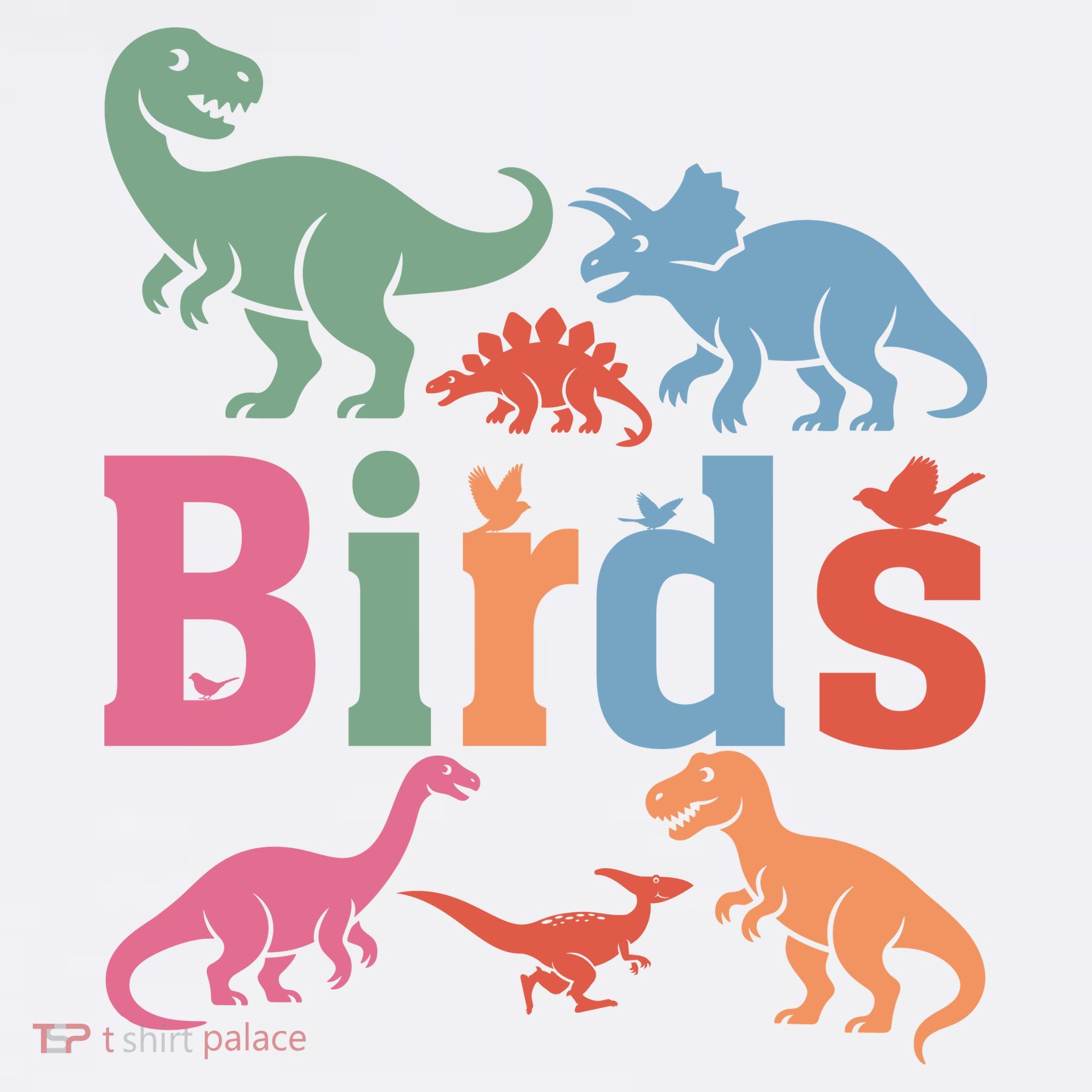 Birds? Nah… Dinosaurs Funny Dino Kids Sweatshirt